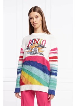 Pinko Sweter | Relaxed fit ze sklepu Gomez Fashion Store w kategorii Swetry damskie - zdjęcie 172927518