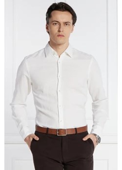 BOSS BLACK Lniana koszula C-HAL-kent-C4-232 | Casual fit ze sklepu Gomez Fashion Store w kategorii Koszule męskie - zdjęcie 172928305