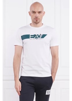 EA7 T-shirt | Regular Fit ze sklepu Gomez Fashion Store w kategorii T-shirty męskie - zdjęcie 172928798