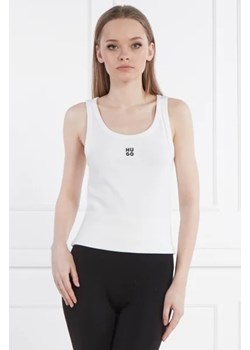 HUGO Top Datamia | Slim Fit ze sklepu Gomez Fashion Store w kategorii Bluzki damskie - zdjęcie 172928846