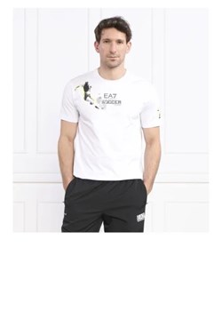 EA7 T-shirt | Regular Fit ze sklepu Gomez Fashion Store w kategorii T-shirty męskie - zdjęcie 172929495