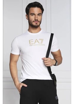 EA7 T-shirt | Regular Fit ze sklepu Gomez Fashion Store w kategorii T-shirty męskie - zdjęcie 172929557