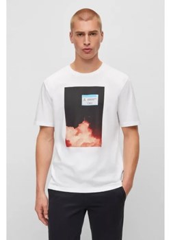 BOSS ORANGE T-shirt TeMemory | Regular Fit ze sklepu Gomez Fashion Store w kategorii T-shirty męskie - zdjęcie 172929615