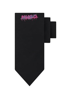 HUGO Jedwabny krawat Tie cm 6 ze sklepu Gomez Fashion Store w kategorii Krawaty - zdjęcie 172932635