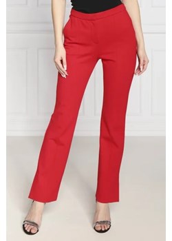 Karl Lagerfeld Spodnie | Regular Fit | high waist ze sklepu Gomez Fashion Store w kategorii Spodnie damskie - zdjęcie 172940516