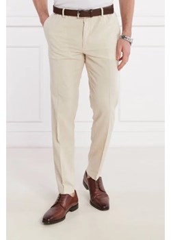 BOSS BLACK Spodnie Kane-DS | Tapered fit | z dodatkiem lnu ze sklepu Gomez Fashion Store w kategorii Spodnie męskie - zdjęcie 172940728