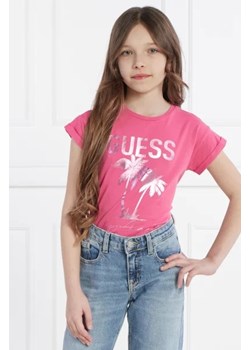 Guess T-shirt | Regular Fit ze sklepu Gomez Fashion Store w kategorii Bluzki dziewczęce - zdjęcie 172941709