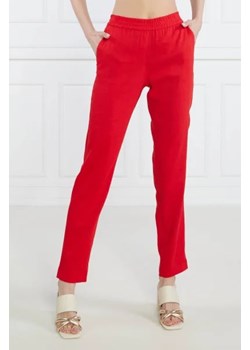 Marc Cain Lniane spodnie | Slim Fit ze sklepu Gomez Fashion Store w kategorii Spodnie damskie - zdjęcie 172941797