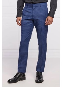 BOSS BLACK Wełniane spodnie H-Genius-MM-222 | Slim Fit ze sklepu Gomez Fashion Store w kategorii Spodnie męskie - zdjęcie 172945086