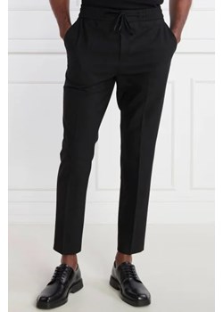 HUGO Wełniane spodnie Howard231X | Slim Fit ze sklepu Gomez Fashion Store w kategorii Spodnie męskie - zdjęcie 172946955
