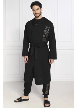 BOSS BLACK Szlafrok Identity Hooded Robe | Regular Fit ze sklepu Gomez Fashion Store w kategorii Szlafroki męskie - zdjęcie 172948227