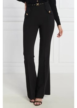 Elisabetta Franchi Spodnie z paskiem | flare fit ze sklepu Gomez Fashion Store w kategorii Spodnie damskie - zdjęcie 172948585