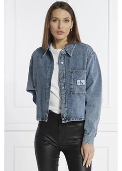 CALVIN KLEIN JEANS Kurtka jeansowa | Cropped Fit ze sklepu Gomez Fashion Store w kategorii Kurtki damskie - zdjęcie 172949668