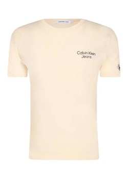 CALVIN KLEIN JEANS T-shirt | Regular Fit ze sklepu Gomez Fashion Store w kategorii T-shirty chłopięce - zdjęcie 172951158
