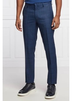 HUGO Wełniane spodnie Getlin212 | Slim Fit ze sklepu Gomez Fashion Store w kategorii Spodnie męskie - zdjęcie 172951445