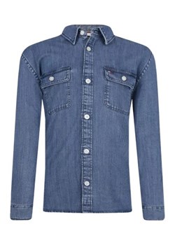Tommy Hilfiger Koszula | Regular Fit | denim ze sklepu Gomez Fashion Store w kategorii Koszule chłopięce - zdjęcie 172952786