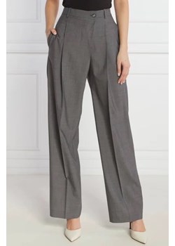 BOSS BLACK Wełniane spodnie Tenly | Regular Fit ze sklepu Gomez Fashion Store w kategorii Spodnie damskie - zdjęcie 172954258