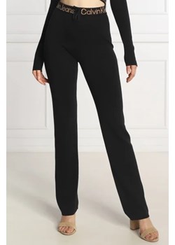 CALVIN KLEIN JEANS Spodnie dresowe | Regular Fit ze sklepu Gomez Fashion Store w kategorii Spodnie damskie - zdjęcie 172956557