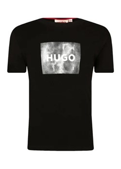 HUGO KIDS T-shirt | Regular Fit ze sklepu Gomez Fashion Store w kategorii T-shirty chłopięce - zdjęcie 172958687