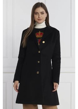 LAUREN RALPH LAUREN Wełniany płaszcz | z dodatkiem kaszmiru ze sklepu Gomez Fashion Store w kategorii Płaszcze damskie - zdjęcie 172958939