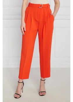 BOSS BLACK Spodnie Tapiah | Regular Fit ze sklepu Gomez Fashion Store w kategorii Spodnie damskie - zdjęcie 172960085