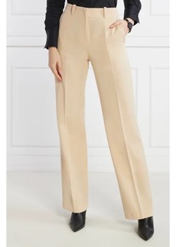 HUGO Spodnie Hulana | Straight fit ze sklepu Gomez Fashion Store w kategorii Spodnie damskie - zdjęcie 172960428