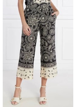 Liu Jo Satynowe spodnie | Loose fit ze sklepu Gomez Fashion Store w kategorii Spodnie damskie - zdjęcie 172960946