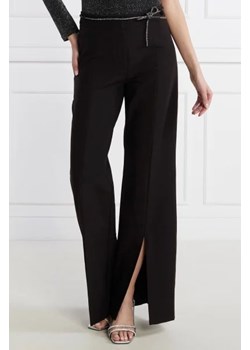 HUGO Spodnie z paskiem Hulerika | Loose fit ze sklepu Gomez Fashion Store w kategorii Spodnie damskie - zdjęcie 172963366