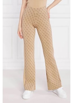GUESS Spodnie dzianinowe LISE 4G LOGO SWTR ze sklepu Gomez Fashion Store w kategorii Spodnie damskie - zdjęcie 172963389