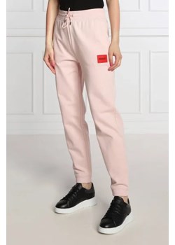 HUGO Spodnie dresowe Dachib | Regular Fit | mid rise ze sklepu Gomez Fashion Store w kategorii Spodnie damskie - zdjęcie 172964589