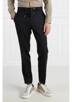 BOSS BLACK Wełniane spodnie H-Genius-DS-B1 | Slim Fit ze sklepu Gomez Fashion Store w kategorii Spodnie męskie - zdjęcie 172967116