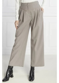 Marella Spodnie z paskiem FANTE | Regular Fit ze sklepu Gomez Fashion Store w kategorii Spodnie damskie - zdjęcie 172967626