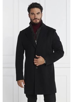 BOSS BLACK Wełniany płaszcz 2w1 H Hyde Bib ze sklepu Gomez Fashion Store w kategorii Płaszcze męskie - zdjęcie 172969157