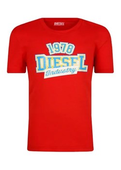 Diesel T-shirt | Regular Fit ze sklepu Gomez Fashion Store w kategorii T-shirty chłopięce - zdjęcie 172970026