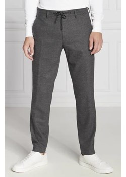 BOSS BLACK Spodnie P-Genius-DS-224 | Slim Fit | z dodatkiem wełny ze sklepu Gomez Fashion Store w kategorii Spodnie męskie - zdjęcie 172970266