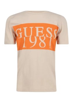 Guess T-shirt | Regular Fit ze sklepu Gomez Fashion Store w kategorii T-shirty chłopięce - zdjęcie 172973669