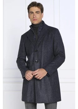 BOSS BLACK Płaszcz H-Hyde-J-Bib-Pad-224 | z dodatkiem wełny ze sklepu Gomez Fashion Store w kategorii Płaszcze męskie - zdjęcie 172973708