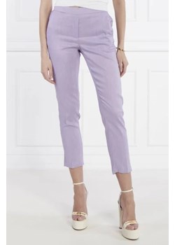 Silvian Heach Lniane spodnie IZU | Slim Fit ze sklepu Gomez Fashion Store w kategorii Spodnie damskie - zdjęcie 172974006
