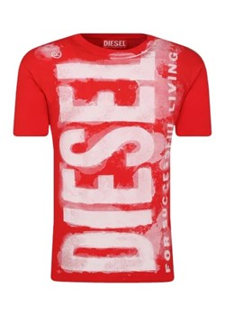 Diesel T-shirt | Regular Fit ze sklepu Gomez Fashion Store w kategorii T-shirty chłopięce - zdjęcie 172974756