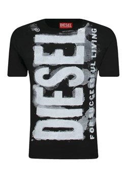 Diesel T-shirt | Regular Fit ze sklepu Gomez Fashion Store w kategorii T-shirty chłopięce - zdjęcie 172975276