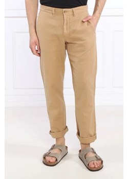 POLO RALPH LAUREN Lniane spodnie | Straight fit ze sklepu Gomez Fashion Store w kategorii Spodnie męskie - zdjęcie 172979149