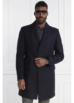 HUGO Wełniany płaszcz Migor | z dodatkiem kaszmiru ze sklepu Gomez Fashion Store w kategorii Płaszcze męskie - zdjęcie 172979748