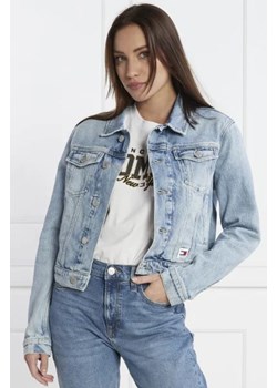 Tommy Jeans Kurtka jeansowa IZZIE | Slim Fit ze sklepu Gomez Fashion Store w kategorii Kurtki damskie - zdjęcie 172979919
