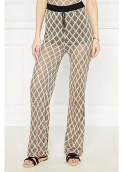 Liu Jo Beachwear Spodnie dzianinowe | flare fit | high waist ze sklepu Gomez Fashion Store w kategorii Spodnie damskie - zdjęcie 172983207