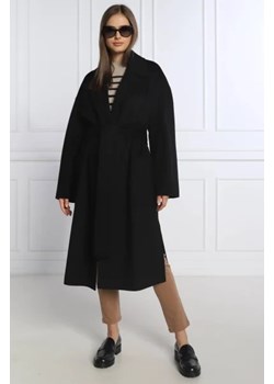 BOSS BLACK Wełniany Trencz Coletti | z dodatkiem wełny ze sklepu Gomez Fashion Store w kategorii Płaszcze damskie - zdjęcie 172983918