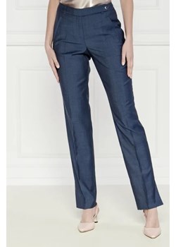 BOSS BLACK Wełniane spodnie chino Tanuri | Slim Fit ze sklepu Gomez Fashion Store w kategorii Spodnie damskie - zdjęcie 172986088