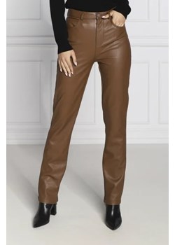 GUESS Spodnie CAROLINE | Straight fit ze sklepu Gomez Fashion Store w kategorii Spodnie damskie - zdjęcie 172987479