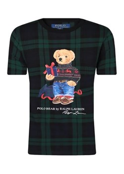 POLO RALPH LAUREN T-shirt KNIT | Regular Fit ze sklepu Gomez Fashion Store w kategorii T-shirty chłopięce - zdjęcie 172987599