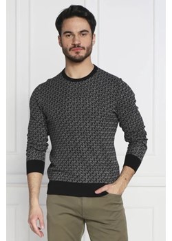 Michael Kors Sweter MICRO SIGNATURE | Slim Fit ze sklepu Gomez Fashion Store w kategorii Swetry męskie - zdjęcie 172987867