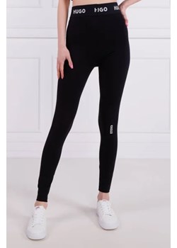 HUGO Legginsy Easy | Slim Fit ze sklepu Gomez Fashion Store w kategorii Spodnie damskie - zdjęcie 172987899